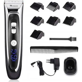 Strojek na vlasy Stříhací strojek na vlasy PROFESIONÁLNÍ KERAMIKA A BEZDRÁTOVÝ S LED