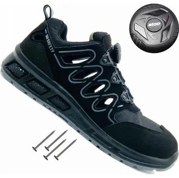 Pracovní obuv Pánské pracovní boty lehké BOA letní prodyšné pracovní sandály S1P 42