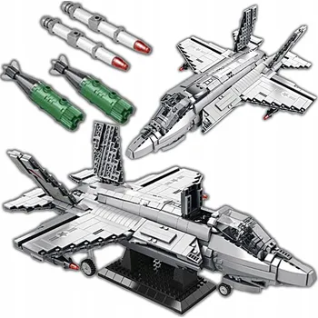 ostatní stavebnice STAVEBNICE TECHNICKÁ STAVEBNICE AMERICKÁ STÍHAČKA F-35 LIGHTNING II 1600 DÍLKŮ