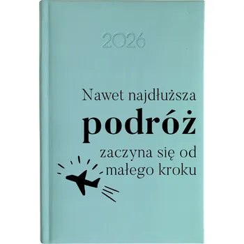 Kalendář Knižkový kalendář 2026 A5 FunnyCase modrý