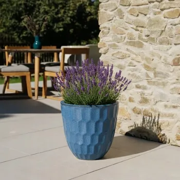 Květináč Květináč keramika modrý Provencelia 55 cm x 41 x 55 cm