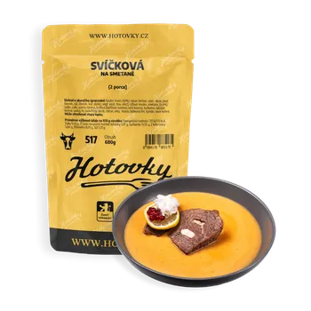 Hotové jídlo Svíčková na smetaně (2 porce) hotová svíčková | hovězí maso v omáčce