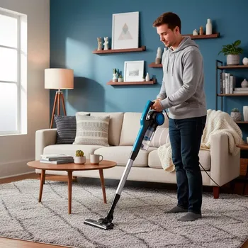 Vysavač tyčový vysavač 3v1 600 W s kabelem a cyklonovou filtrací