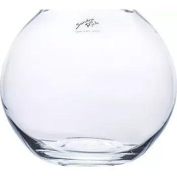 Váza Sandra Rich Globe Váza skleněná, výška: 150 mm, ø: 175 mm