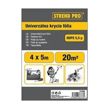 Zakrývací fólie na malování Folie zakrývací - malířská, 4 x 12,5 m, 12 µ