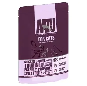 Krmivo pro kočku AATU Cat Chicken n Quail kaps. 85g (5x)