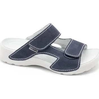 Dámská zdravotní obuv MEDISTYLE zdravotní dámská pantofel MIRKA patní ostruha MODRÁ 40