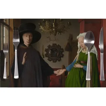 prostírání Sablio Prostírání Svatba manželů - Jan van Eyck: 40x30cm