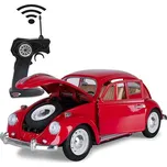 Jamara VW Beetle RC Diecast 1:18 červené 27MHz s manuálním otevíráním dveří + DOPRAVA ZDARMA