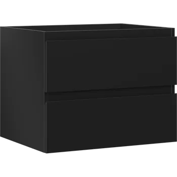 Koupelnový nábytek Mexen Orio koupelnová skříňka pod umyvadlo 60 cm, 2 zásuvky, černá mat - 91A10-06047-2-BFF71 Koupelnové skříňky