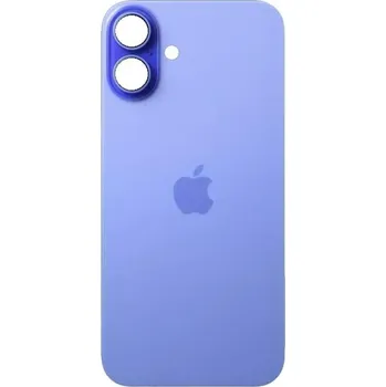 Zadní kryt Apple iPhone 16 Blue modrý větší otvor pro sklíčko kamery originál kvalita