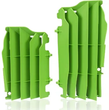 Autodíl UFO kryty chladiče (mřížka) KAWASAKI KXF 450 16-23 barva zelená (UFO kryty chladiče (mřížka) KAWASAKI KXF 450 16-23 barva zelená)