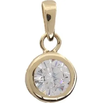 Přívěsek Zlatý přívěsek se zirkony 2703LOT (585/1000) 1 g