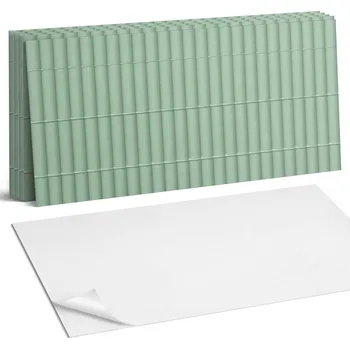 Dlažba Samolepicí vinylové dlaždice, vzor jednoduchých trubek v uspořádání, 6 Ks, 60x30 cm