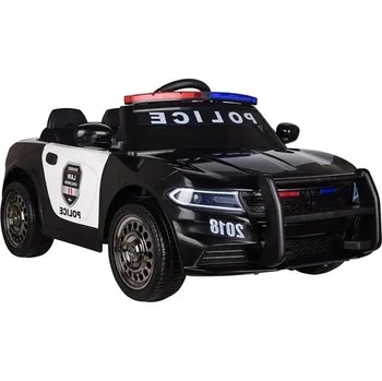 autíčko Autíčko na baterie Policejní auto černé