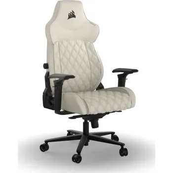 Jídelní židle Corsair TC500 LUXE Hráčská židle Čalouněné sedadlo Béžová barva NEPLATÍ