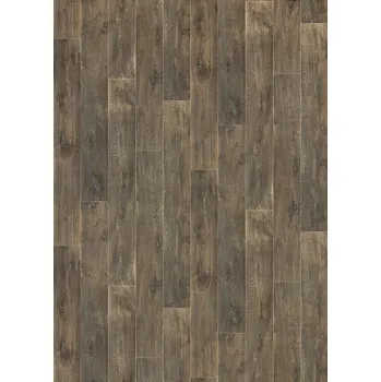 pvc podlaha Breno PVC TOPTEX Texas Oak 620D – tmavě hnědé dřevo, šíře 500 cm