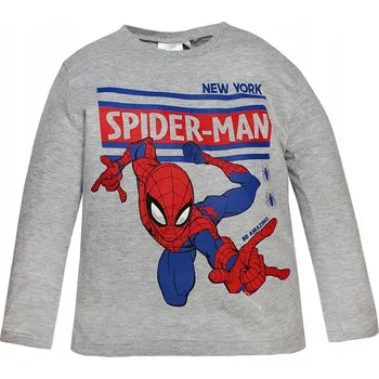 Chlapecké tričko Chlapecké bavlněné tričko s dlouhým rukávem Spider-Man, velikost 98 cm (3 roky)