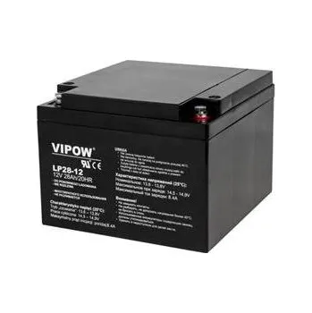Záložní baterie Baterie olověná 12V / 7Ah VIPOW bezúdržbový akumulátor