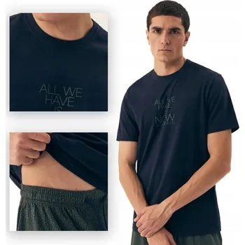 Pánské pyžamo HENDERSON Pánské pyžamo s krátkým rukávem bavlna Dreamer 42632 námořnická modrá 3XL