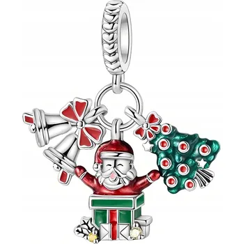 Přívěsek Přívěsky Charms Vánoční Trojitý Přívěsek Charms Trusky