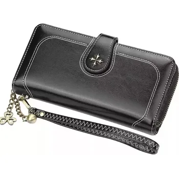 Peněženka Baellerry Dámská peněženka s poutkem a přívěškem Cheryl Černá