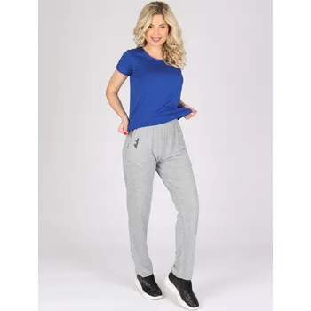 Dámské legíny EVONA a.s. Dámské sportovní kalhoty EVONA JORGA šedé Velikost: M