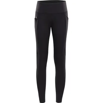 Dámské kalhoty kalhoty dámské dlouhé ALPINE PRO GEMSA legíny černé