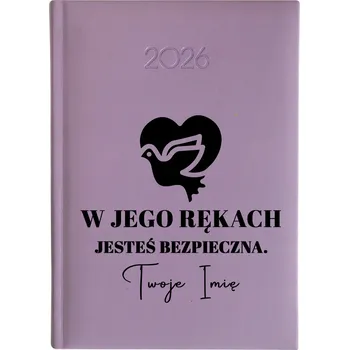 Kalendář Knižní kalendář 2026 A5 FunnyCase fialový