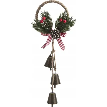 Vánoční dekorace Art-Pol 181194 vánoční ozdoba Zvonky 23 x 10 x 5 cm