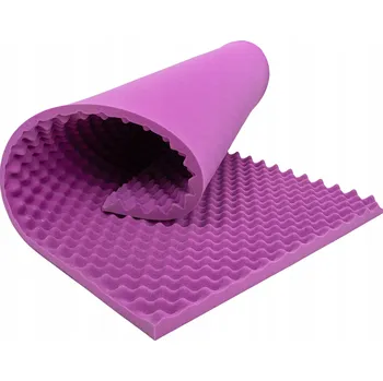 akustická pěna Fialová akustická rohož do obýváku na zeď netradiční tvar ticho