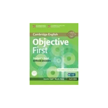 Anglický jazyk Objective First Student´s Book without Answers with CD-ROM (4th)