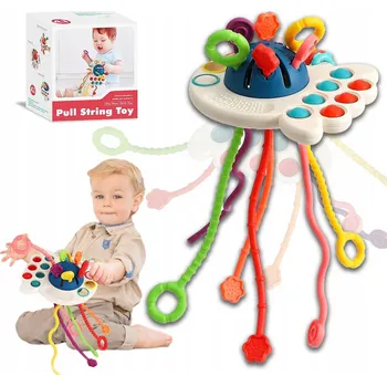 Interaktivní senzorická hračka kousátko Pop it pro miminko