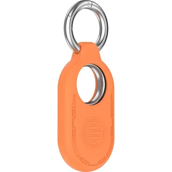 Pouzdro na mobilní telefon Silikonové pouzdro klíčenka pro Samsung Galaxy SmartTag 2 Barva: Oranžová