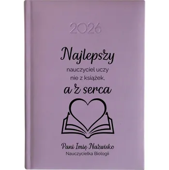 Kalendář Knižní kalendář 2026 A5 FunnyCase fialový