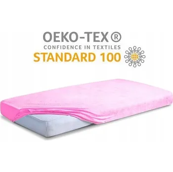 Prostěradlo Froté prostěradlo Premium s gumou 220x200 Růžová