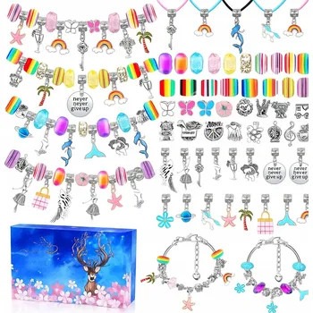 kreativní sada Green Lane kreativní sada DIY pro výrobu náramků a náhrdelníků 112 dílů