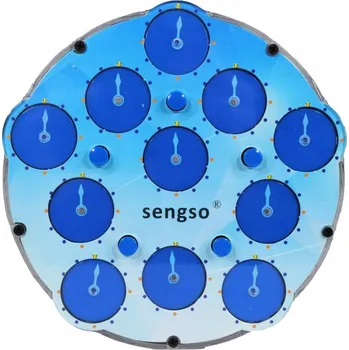 Hlavolam ORIGINÁLNÍ SET Vzdělávací hlavolam SengSo 5x5x5 Magnetic Clock 5x5 M