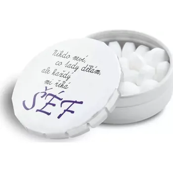 Bonbon Sablio Mentolky Nikdo neví, co tady dělám, ale každý mi říká šéf: 3 ks