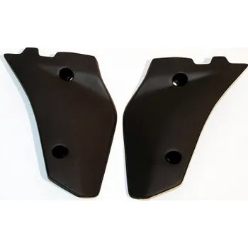 Autodíl UFO kryty chladiče HUSQVARNA 2T 06-08 (dolní) barva černá (UFO kryty chladiče HUSQVARNA 2T 06-08 (dolní) barva černá)