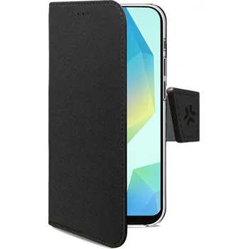 Pouzdro na mobilní telefon Pouzdro na mobil flipové Celly WALLY na Samsung Galaxy A17 5G - černé