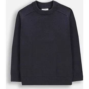 Dívčí svetr Dětský bavlněný svetr Coccodrillo ZC5172103EJB námořnická modř 59X, vel. 158