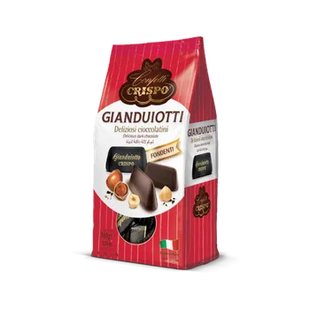 Čokoláda CRISPO Gianduiotti čokoládové pralinky s lískovými ořechy 140g IDDRZEX13722