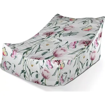 Sedací pytel Sablio Sedací vak Lounge Letní zahrada - 80 x 95 x 50 cm