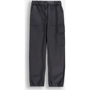 Chlapecké kalhoty Dětské bavlněné kalhoty Coccodrillo šedá barva, WINTER COSY GRIL JUNIOR ZC5119101WGJ 90X, vel. 152