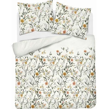 Povlečení Povlečení 220x200 Kvetoucí louka na světlém pozadí