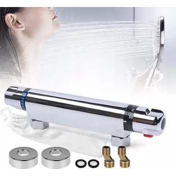 Vodovodní baterie TERMOSTATICKÁ SPRCHOVÁ BATERIE SPRCHOVÁ TERMOSTATICKÁ BATERIE CHROM