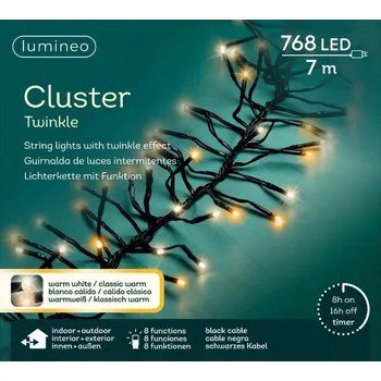 Vánoce Vánoční osvětlení na stromeček Kaemingk do interiéru 7 m 501 - 1000 světýlek