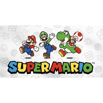 RUČNÍK SUPER MARIO 70x140 cm Polyester