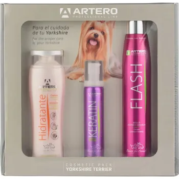 Kosmetická sada Artero Kosmetický balíček Yorkshire Terrier - sada pro psy s dlouhou srstí